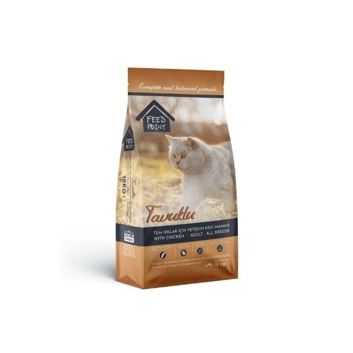 Feed Point Kedi 15kg Yetişkin Tavuklu