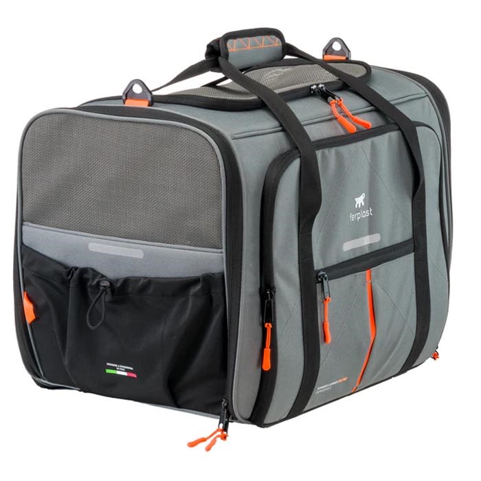 Ferplast Voyager Pro 450 Kumaş Taşıma Çantası / Gri