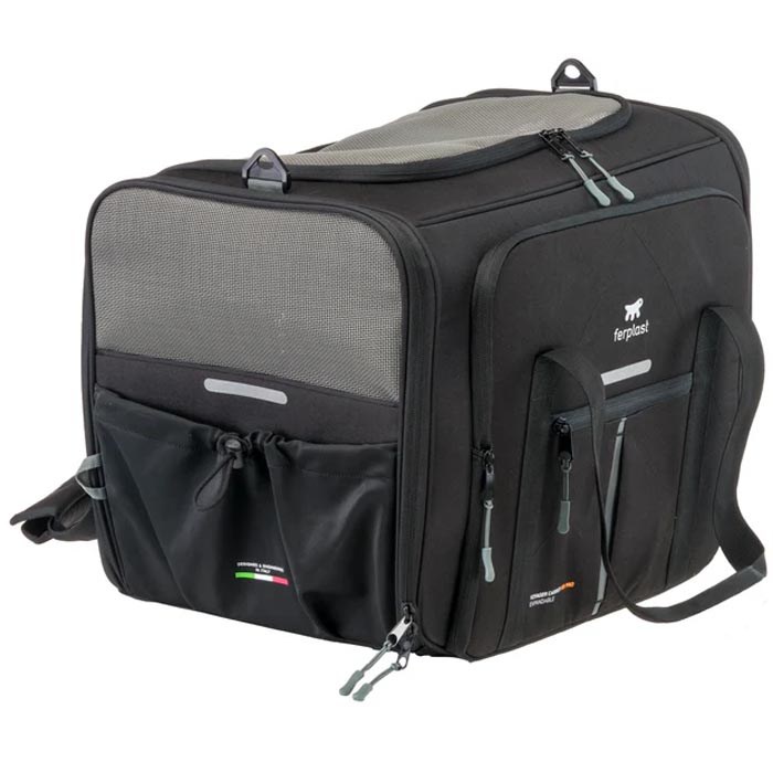 Ferplast Voyager Pro 450 Kumaş Taşıma Çantası / Siyah