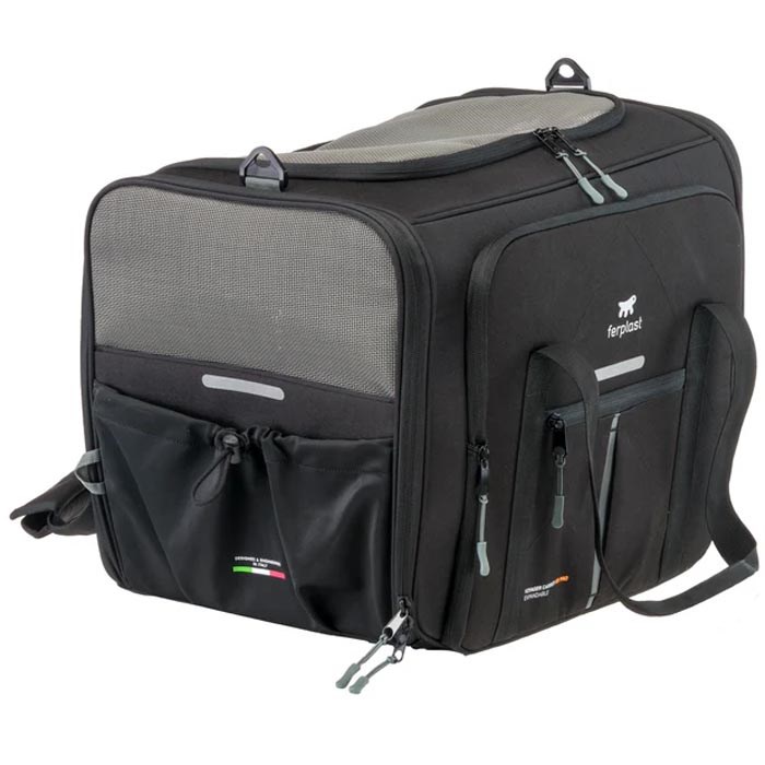 Ferplast Voyager Pro 450 Kumaş Taşıma Çantası / Siyah