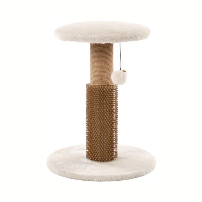 Flamingo Bea Gri Peluş Kaplı Tırmalama Tahtası / 4