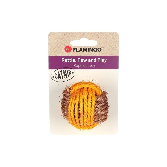 Flamingo Justo Hasır Düğümlü Top Oyuncak