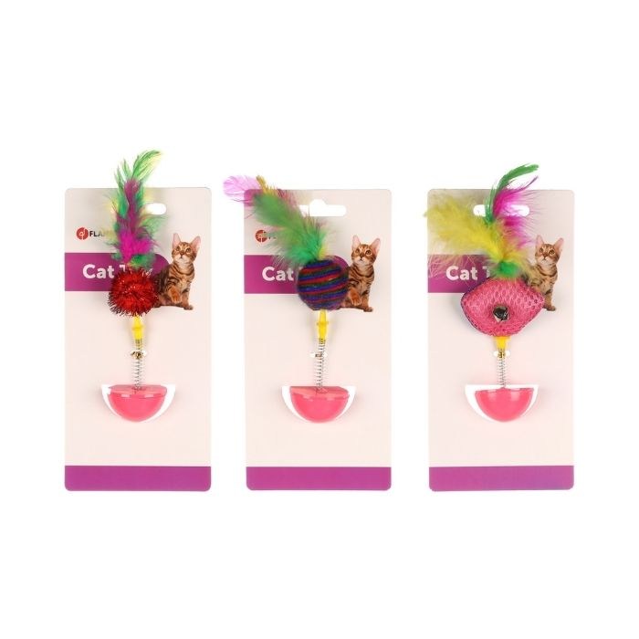 Flamingo Poeky Sallanan Renkli Yaylı Toplu Oyuncak