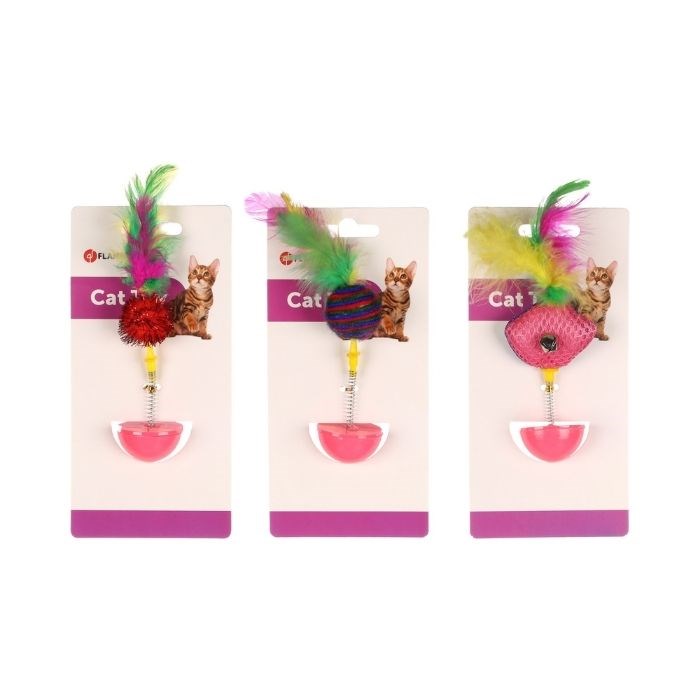 Flamingo Poeky Sallanan Renkli Yaylı Toplu Oyuncak