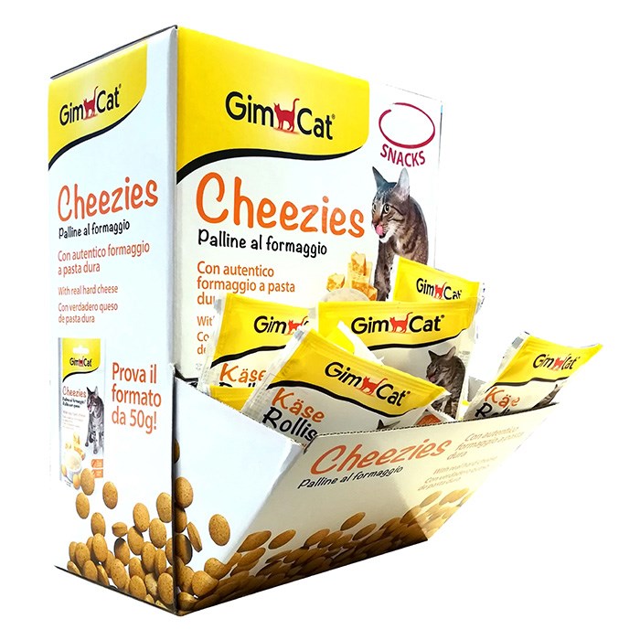 Gimcat Kedi Ödül Tab.10gr*60 Ad.Cheezies Peynirli
