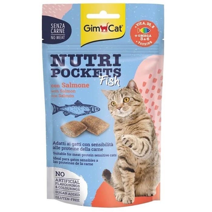 Gimcat Kedi Ödül Tableti Np 60gr Fish With Salmon