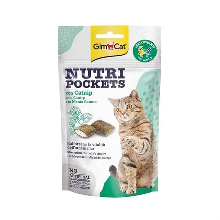 Gimcat Nutripockets Kedi Ödülü Kedi Otu Mvit 60 Gr.