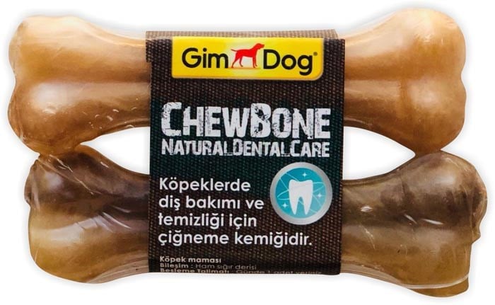 Gimdog Köpek Kemik 2li Press Naturel 4,5
