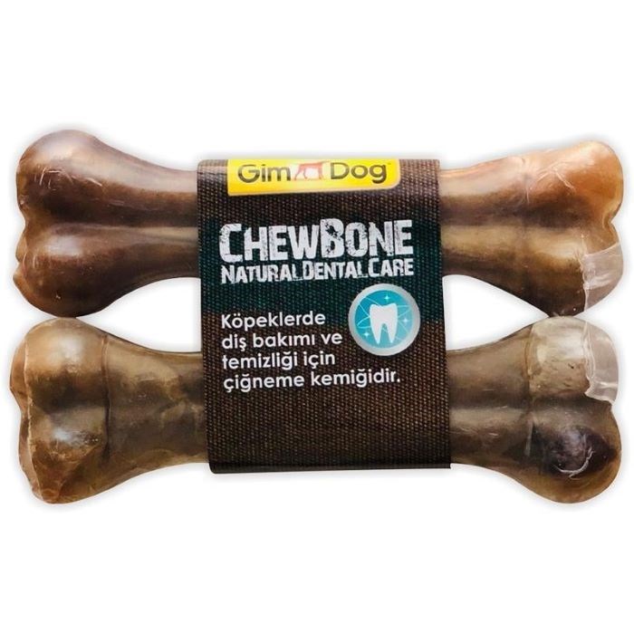 Gimdog Köpek Kemik Press Naturel 2'li 14 cm