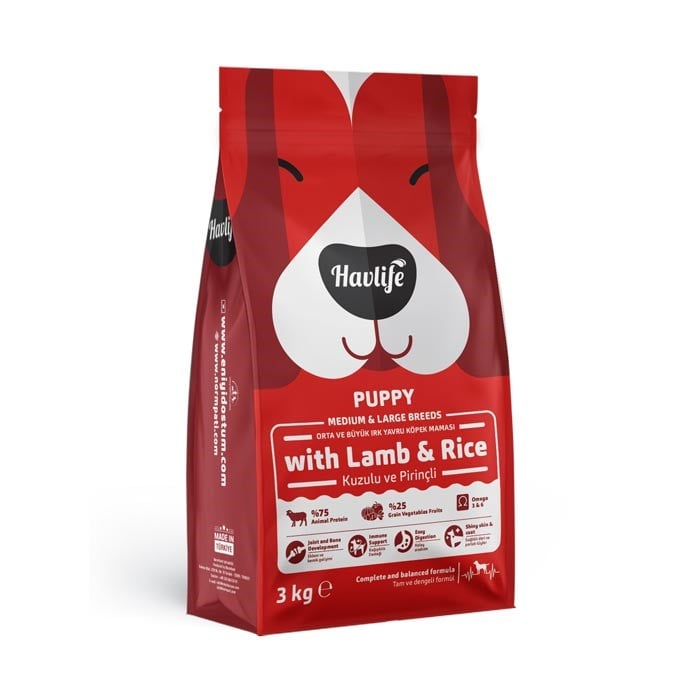 Havlife Köpek Yavru 3kg Mini Irk Somonlu