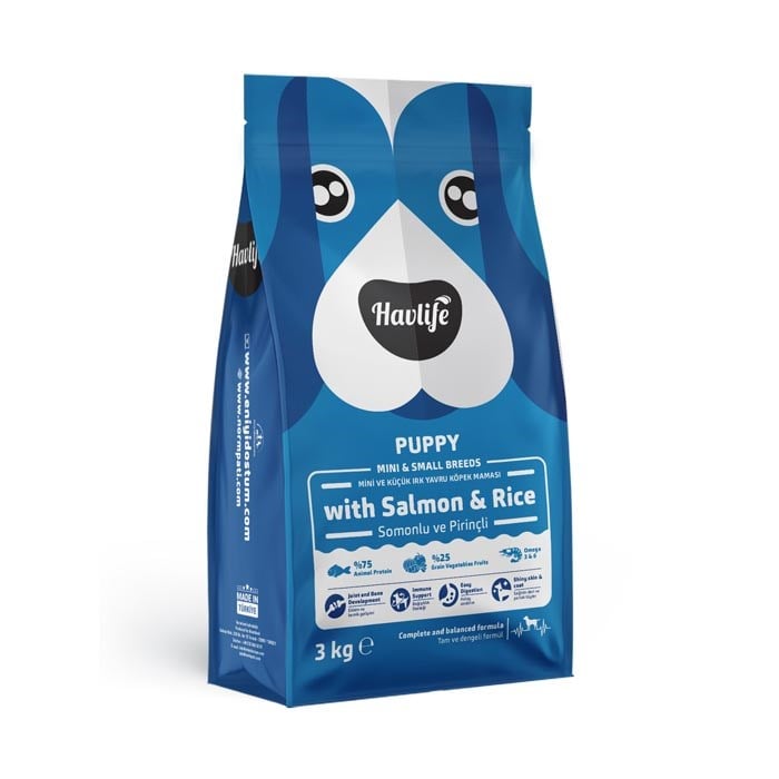Havlife Köpek Yavru 3kg Orta ve Büyük Irk Kuzulu