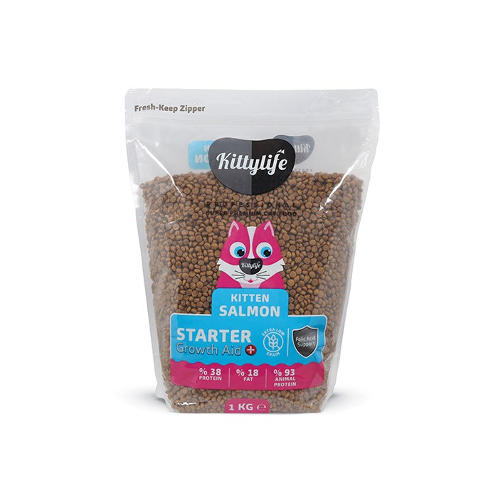 Kitty Life 1Kg Yavru Kedi Somonlu