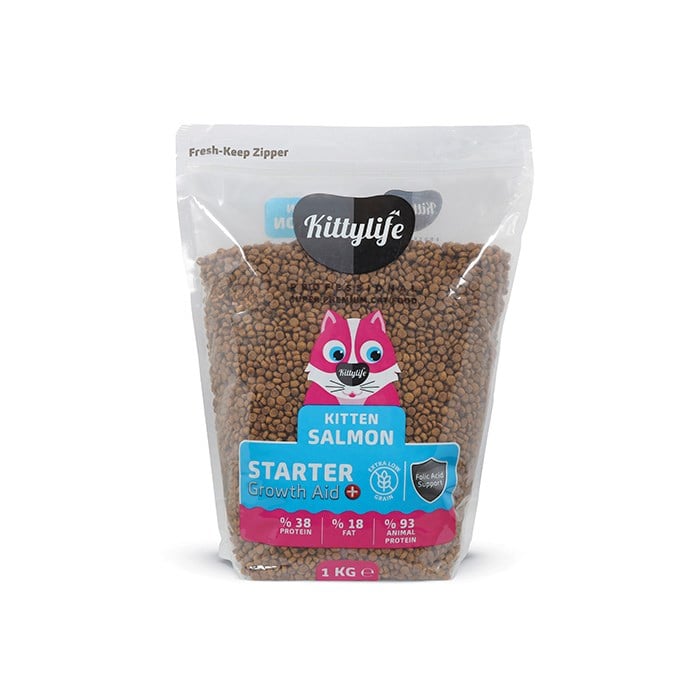 Kitty Life 1Kg Yavru Kedi Somonlu