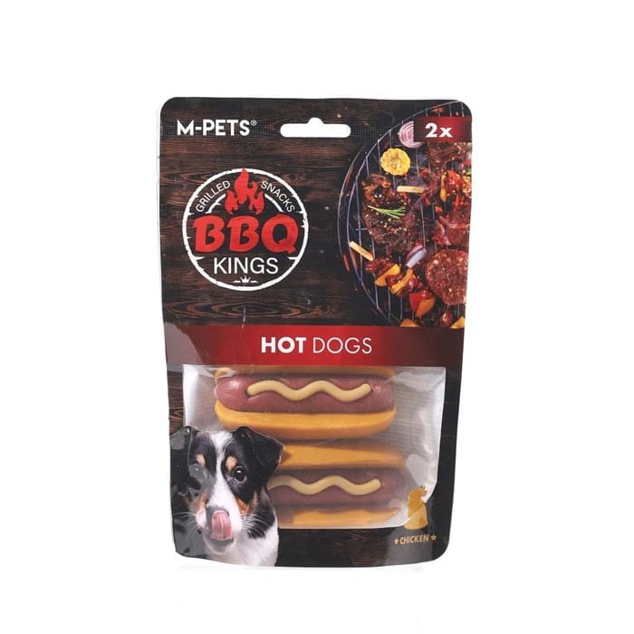M-Pets Bbq Kings 135gr Hot Dogs Chicken Ödül