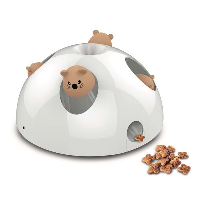 M-Pets Catch The Mouse Electronic Kedi Oyuncağı White