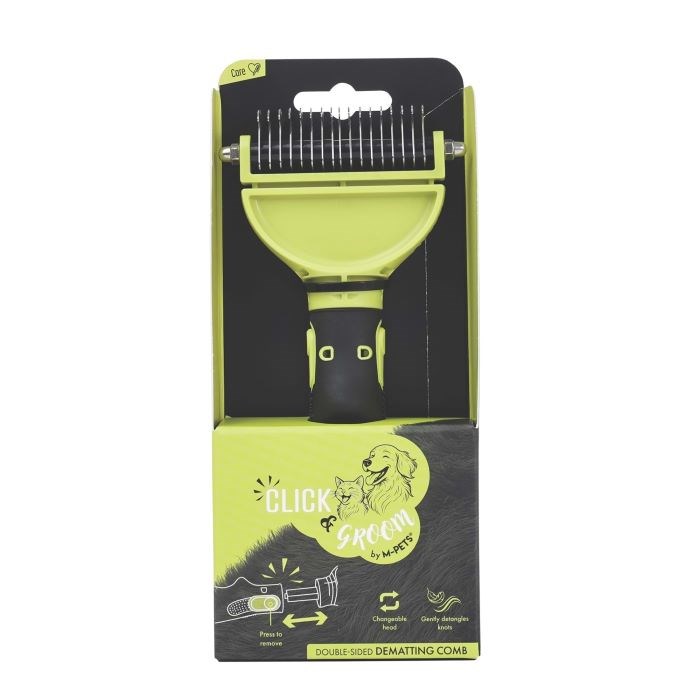 M-Pets Click And Groom Kedi Köpek Kıtık Açıçı Fırça