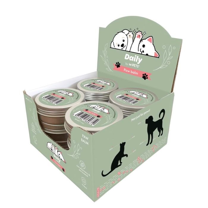 M-Pets Daily Kedi ve Köpek İçin Pati Balm 60ml 12'li