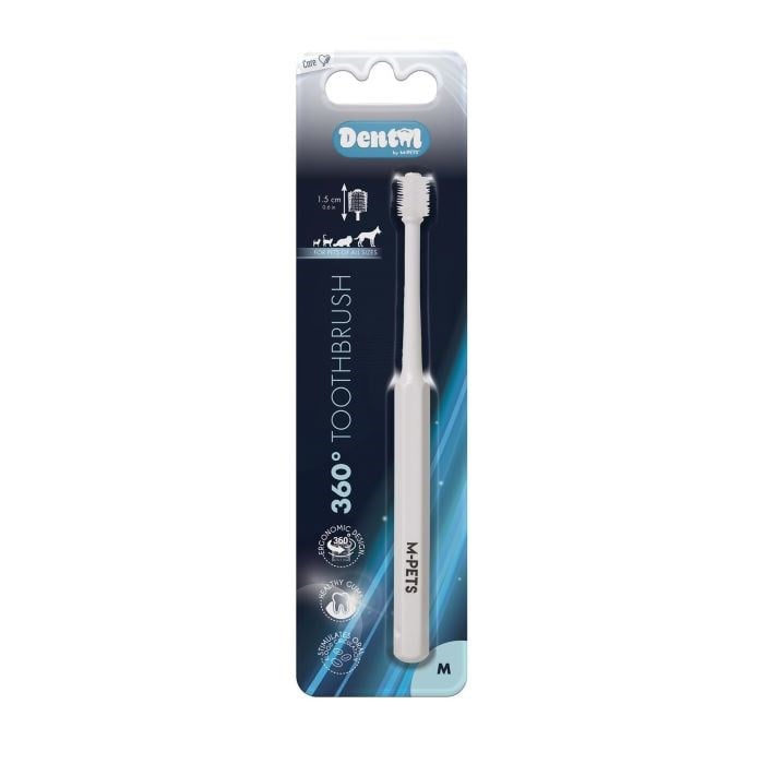 M-Pets Dental 360 Diş Fırçası Set (M)
