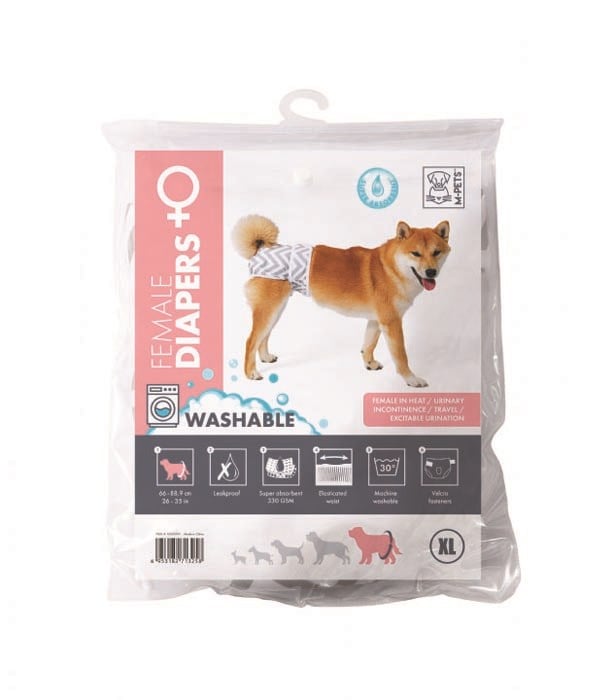 M-Pets Diapers Dişi Köpek Yıkanabilir Külot (XL)