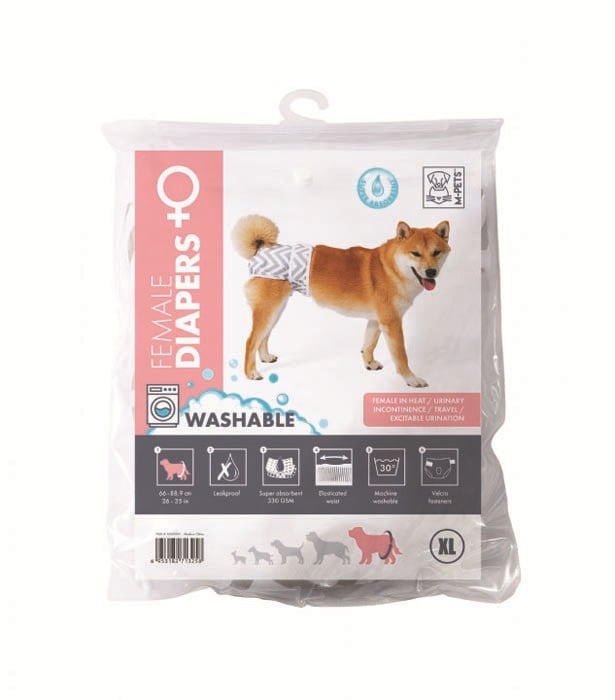 M-Pets Diapers Dişi Köpek Yıkanabilir Külot (XL)