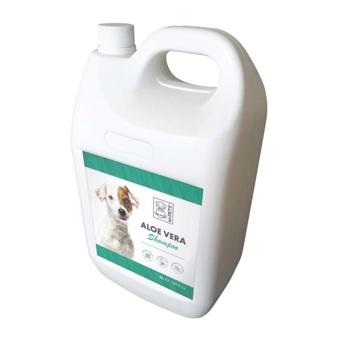 M-PETS DOG SHAMPOO 5L ALOE VERA HASAS CİLTLER İÇİN