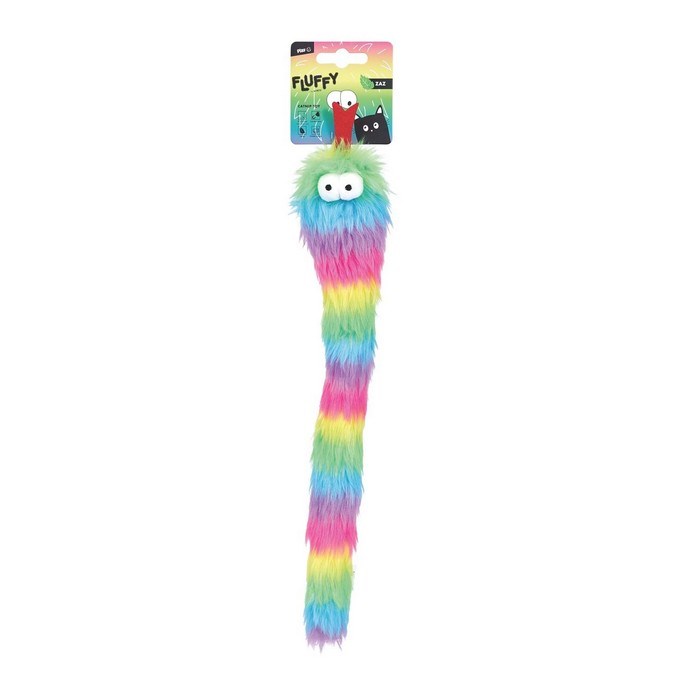 M-Pets Fluffy Zaz Cantipli Kedi Oyuncağı Mix Color