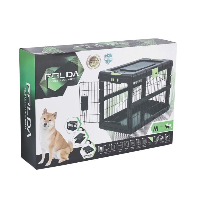 M-pets Folda Katlanabilir Pet Kafesi - M