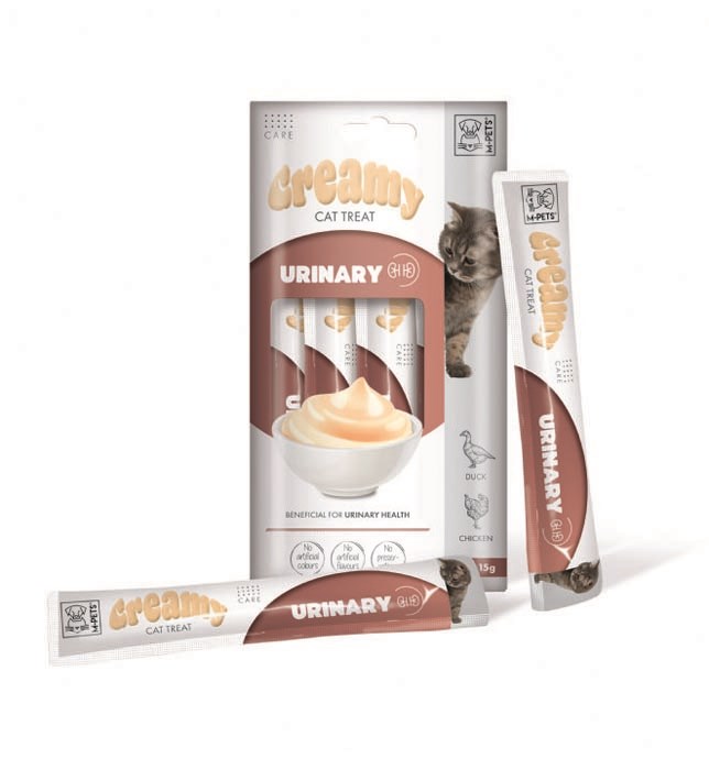 M-Pets Fonks.Urinary Creamy Kedi Ödül 4*15Gr