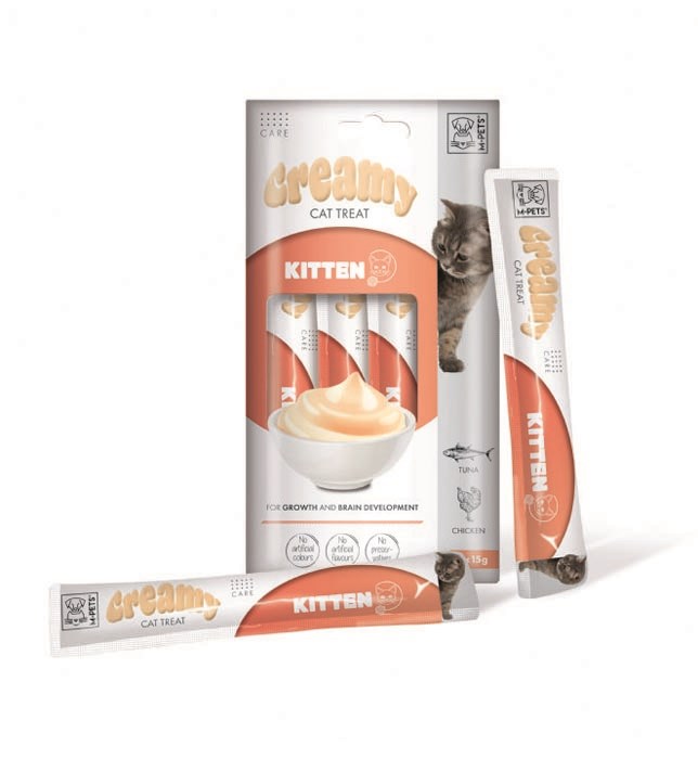 M-Pets Fonks.Kitten Creamy Kedi Ödül 4*15Gr