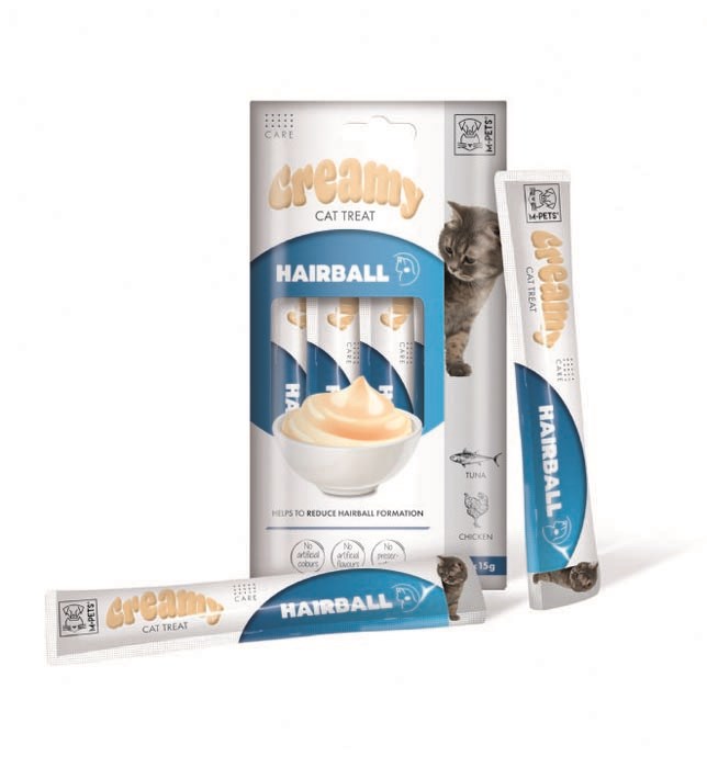 M-Pets Fonks.Hairball Creamy Kedi Ödül 4*15Gr