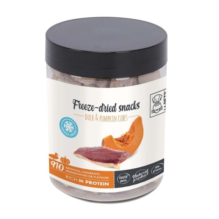 M-Pets Freeze Dried Kurutulmuş 30gr Köpek Ödül %100 Ördek ve Balkabağı