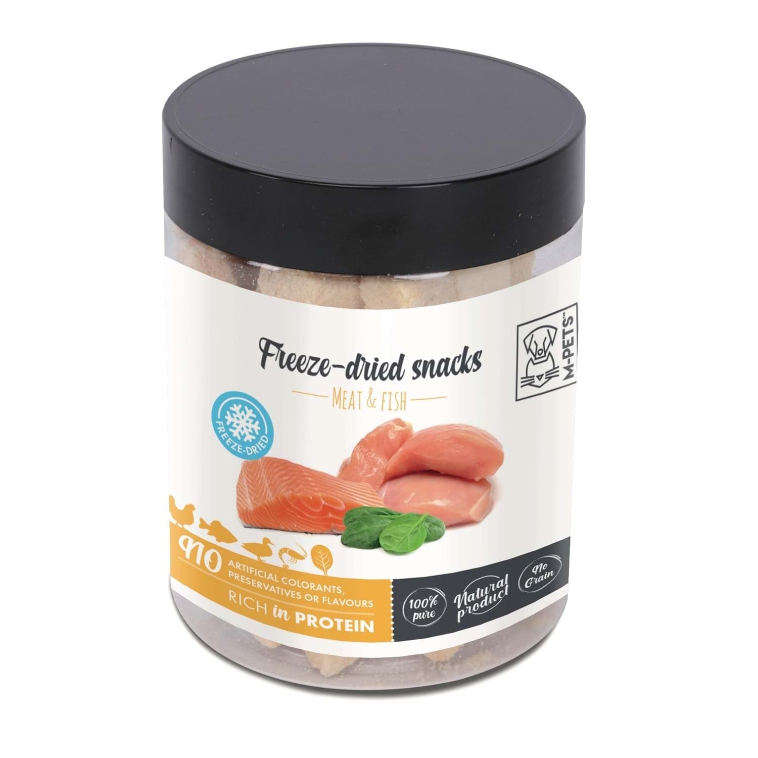 M-Pets Freeze Dried Kurutulmuş 30gr Köpek Ödül %100 Et ve Balık