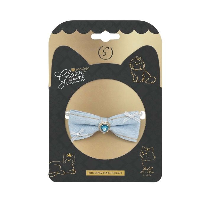 M-Pets Glam Prestige Aksesuar Blue Denim - S
