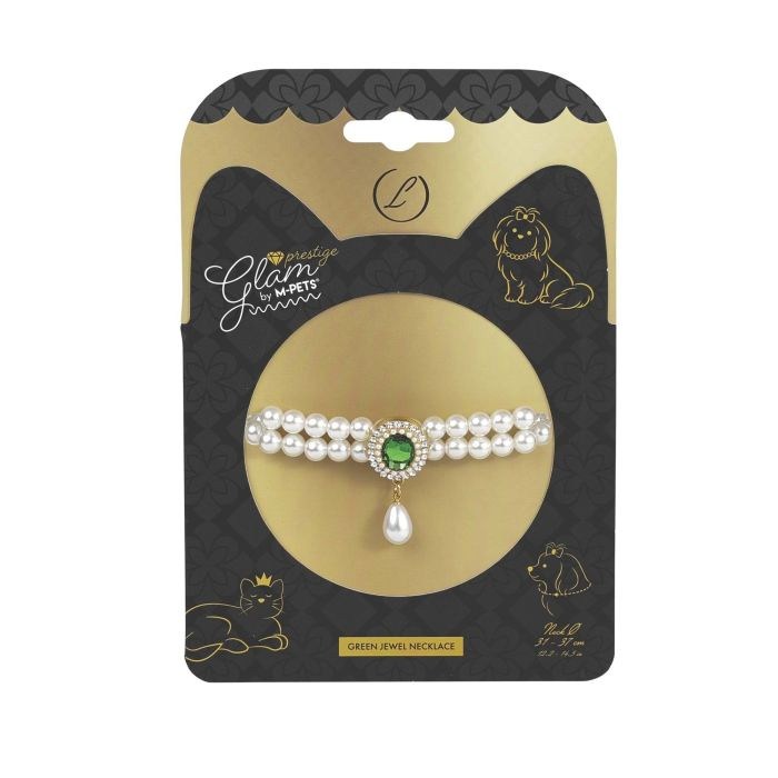 M-Pets Glam Prestige Aksesuar Green Emerald - L