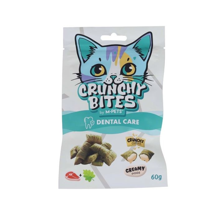 M-Pets Kedi Ödül Crunchy Bites Fonk.60gr Dental Care