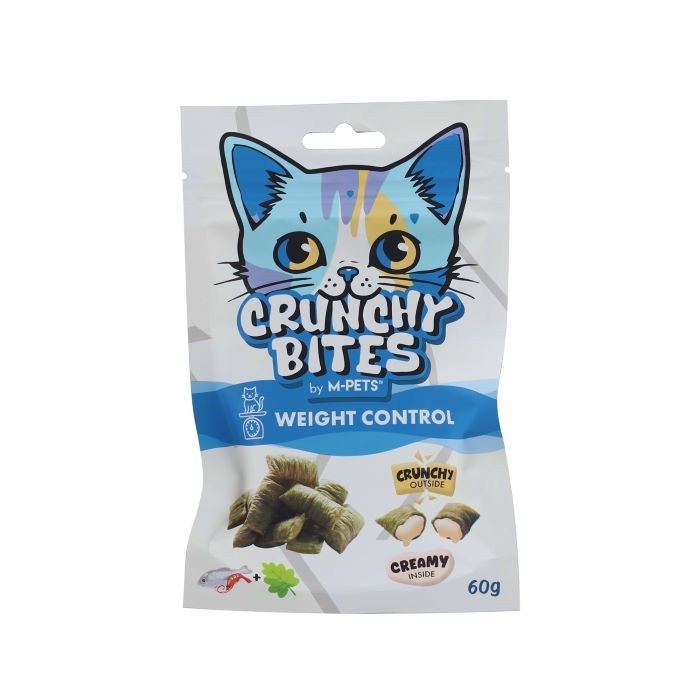 M-Pets Kedi Ödül Crunchy Bites Fonk.60gr Weight Control