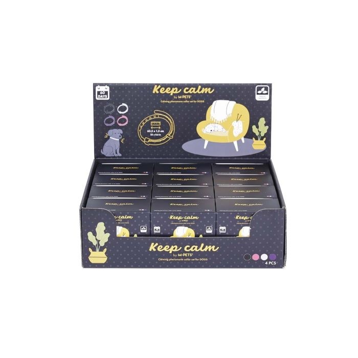 M-Pets Keep Calm Calming Sakinleştirici Köpek Taması 4'lü Mix Color