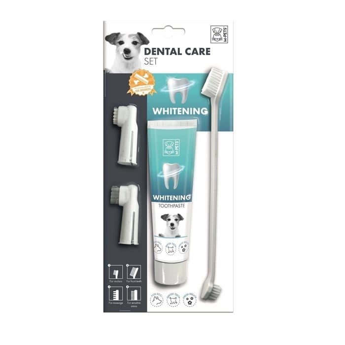 M-Pets Köpekler İçin Diş Macunu+Fırça Set Beyazlatıcı