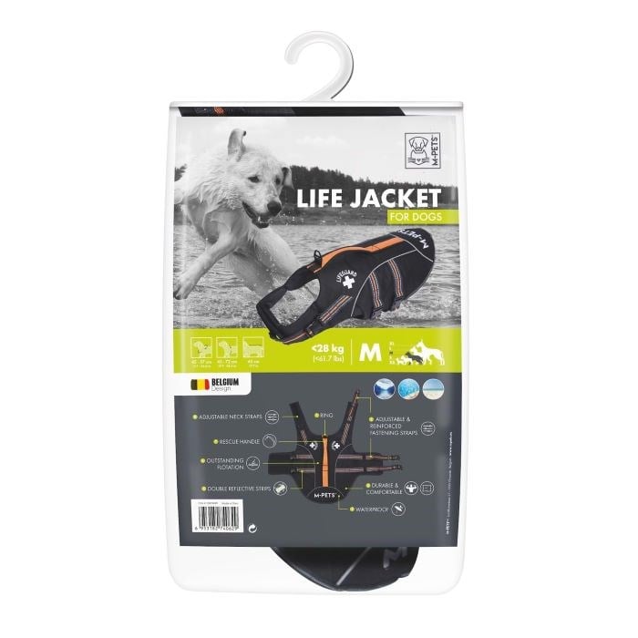 M-Pets Life Jacket Köpekler için Can Yeleği (M)