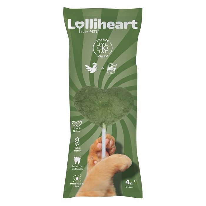 M-Pets Lolliheart Kedi Ödül Catnipli 4gr