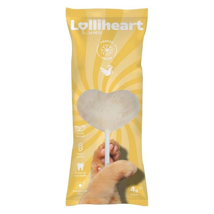 M-Pets Lolliheart Kedi Ödül Tavuklu 4gr