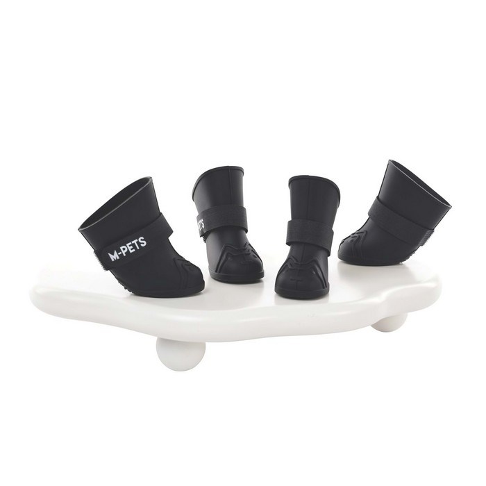M-Pets Rainy Day Köpekler İçin Ayakkabı (XS) Black