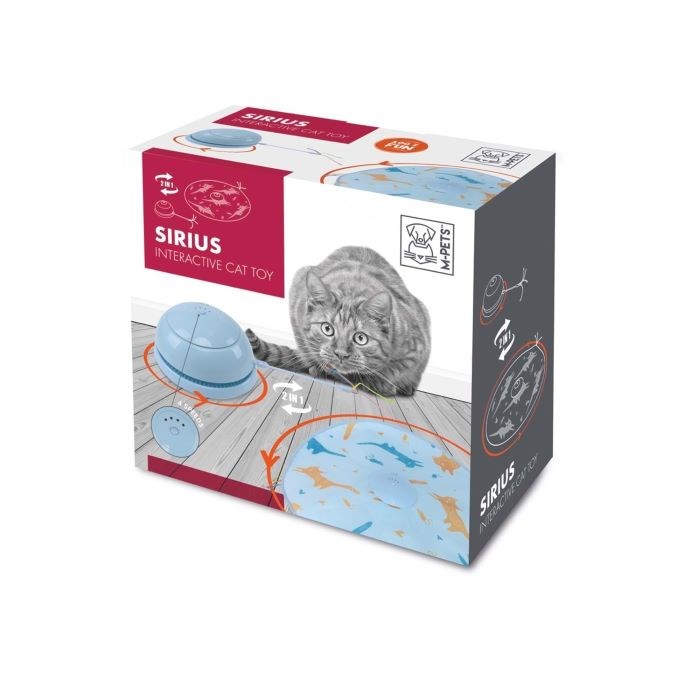 M-Pets Sirius İnteraktif Kedi Oyuncağı Blue
