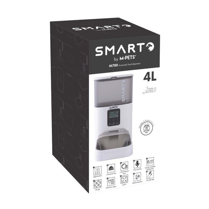 M-Pets Smarto M700 Otomatik Mama Kabı 4lt
