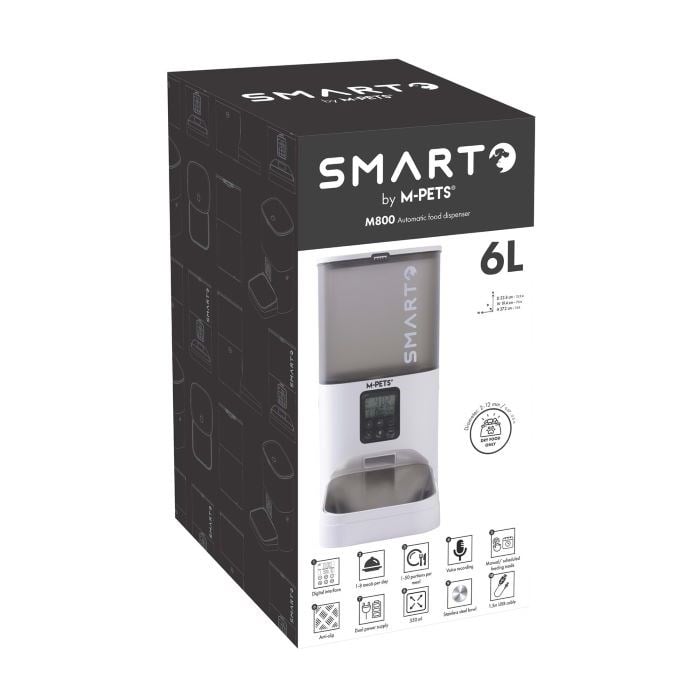 M-Pets Smarto M800 Otomatik Mama Kabı 6lt