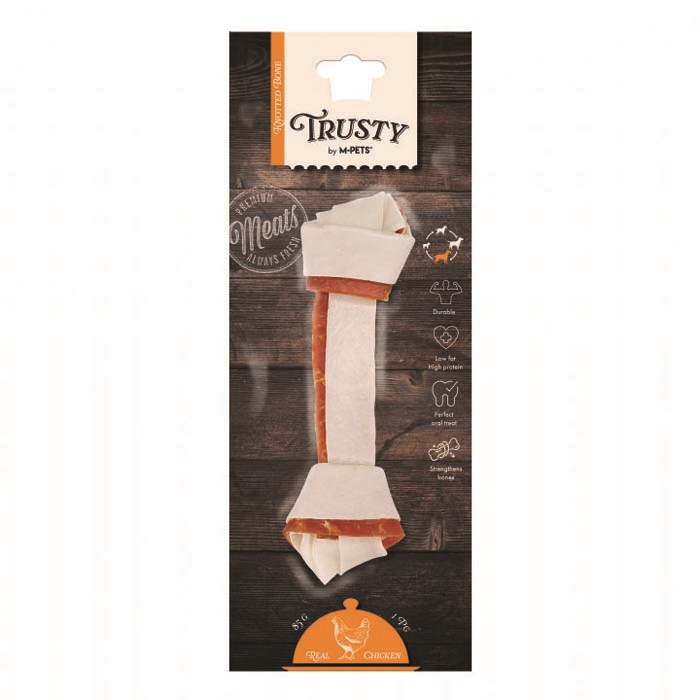 M-pets Trusty Chicken Düğümlü Kemik 85gr