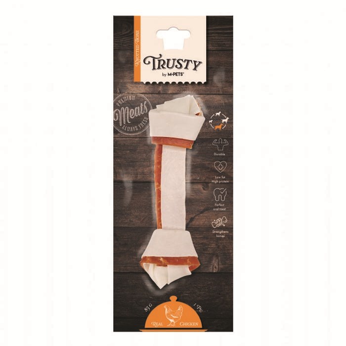 M-pets Trusty Chicken Düğümlü Kemik 85gr