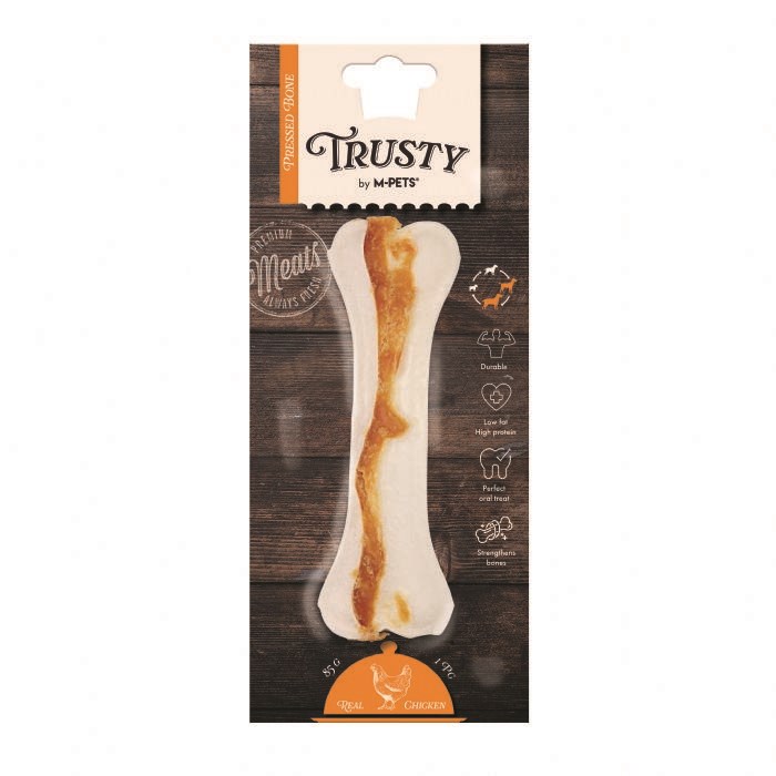 M-pets Trusty Chicken Press Kemik 85gr