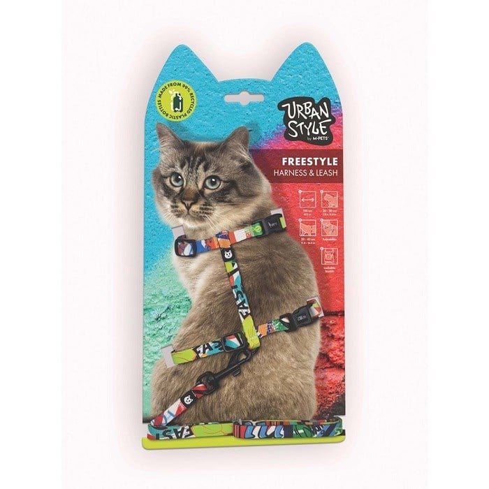 M-Pets Urban Style Freestyl Kedi Boyun Tasması Set