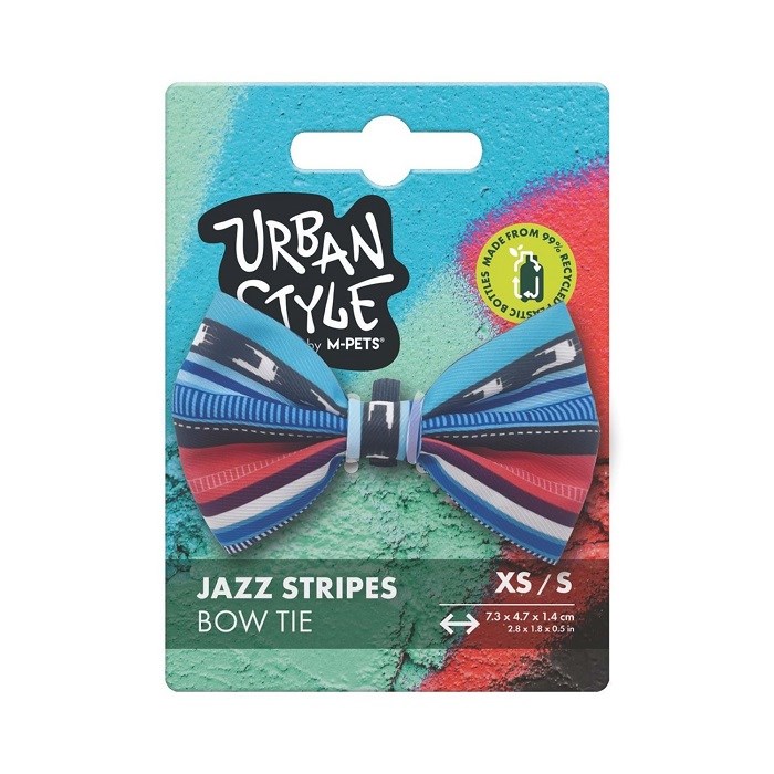 M-Pets Urban Style Jazz Stripes Papyon (XS-S)